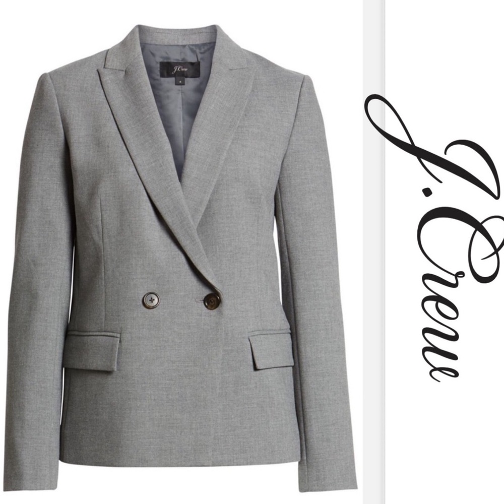 J. Crew Dover Blazer Gray